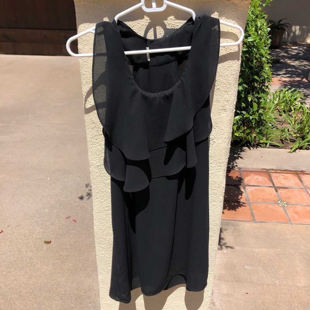 Pins and Needles Little Black Dress Ruched